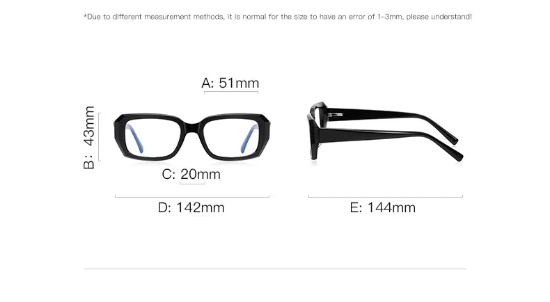 Women Anti Blue Light Prescription Glasses Hyperopia Myopia Reading Glasses Optics Man 2154