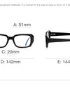 Women Anti Blue Light Prescription Glasses Hyperopia Myopia Reading Glasses Optics