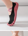 lace up five finger split toe shoes