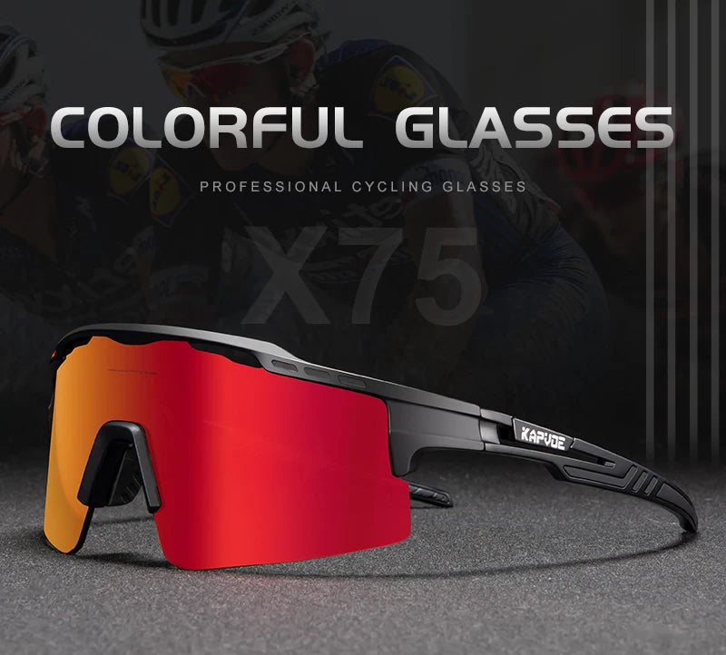 Bike Cycling glasses Man goggles Outdoor sparts cycling Sunglasses Bicycle Glasses Woman UV400 Black Polarized Fishing