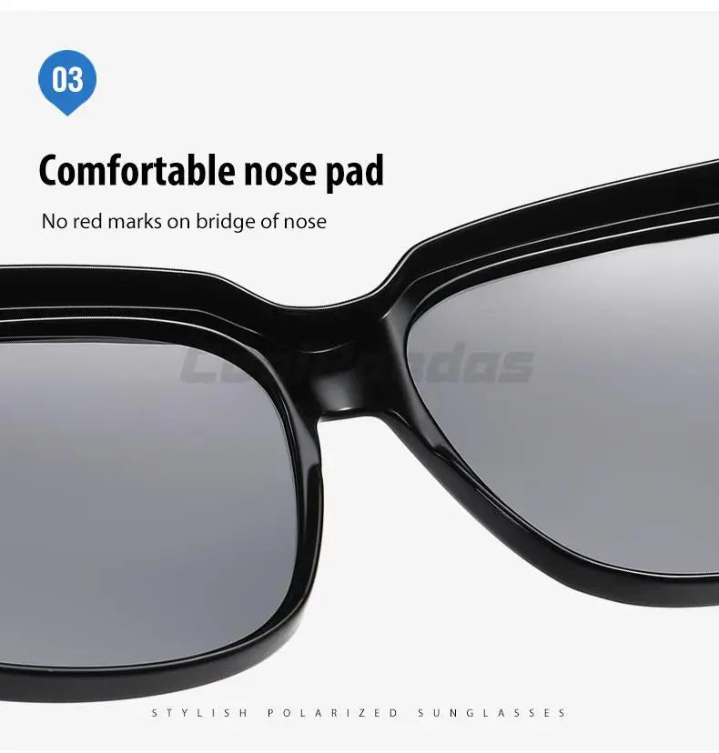 Fit Over Myopia Glasses Cover Polarized UV400 Anti-Glare Sunglasses for Men Women