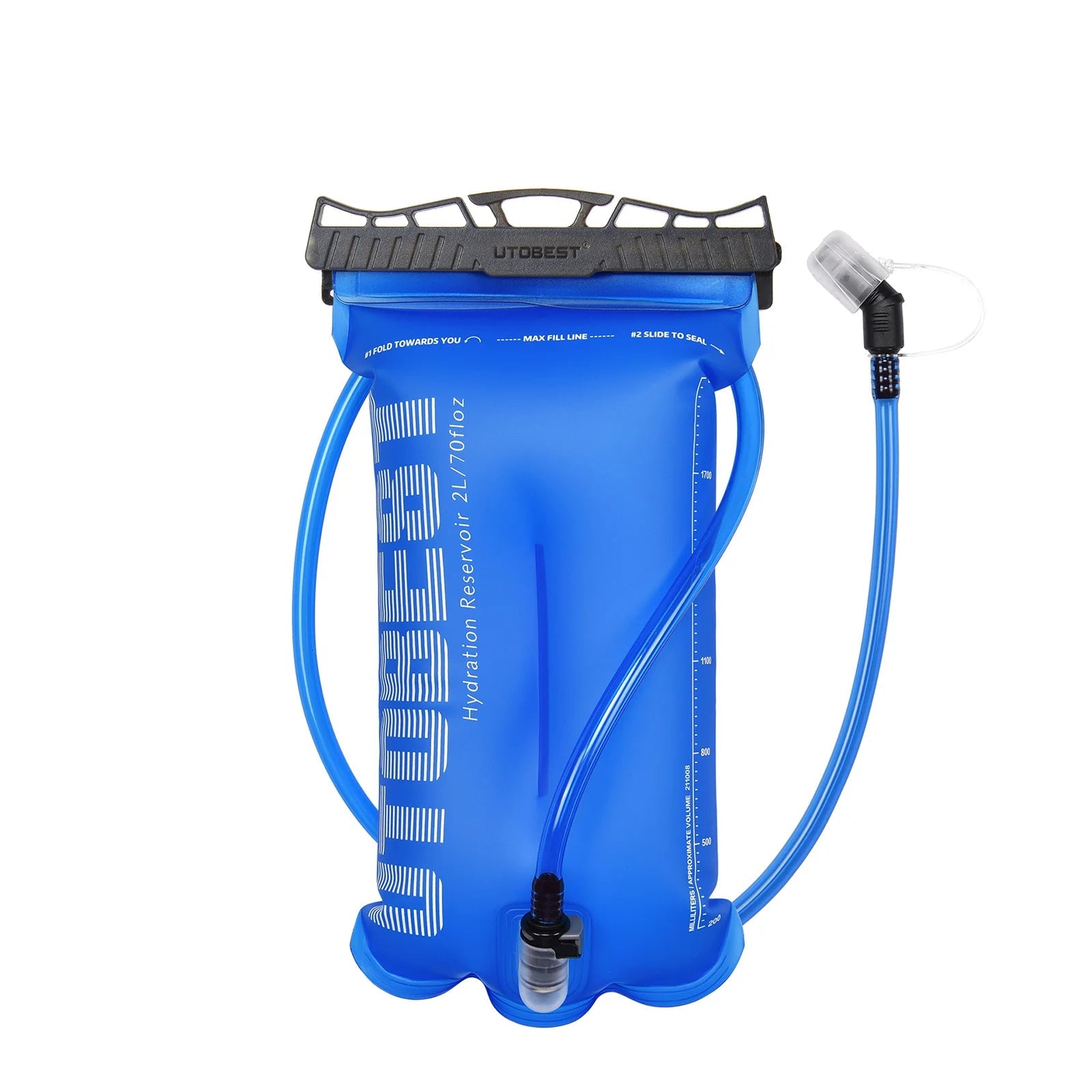 1.5L/2L/3L Water Bladder Hydration Pack Reserevoir TPU Water Bag for Camping Cycling Running Hiking