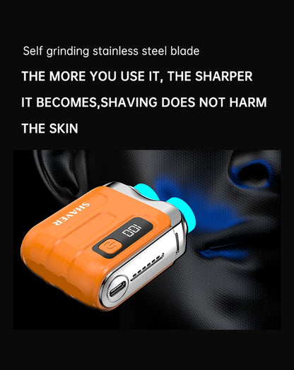 Xiaomi R-18 Electric Smart Shaver Household Car Shaver Digital Display Mini Dual Blade Rechargeable Shaver Powerful Men's Gifts