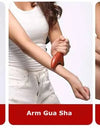 1 PC Neck Foot Wood Trigger Point Massage Gua Sha Tools,Home Gym Professional Wooden Therapy Massage Tool for Back Leg Hand Face