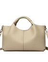 Leather Shoulder Bags For Women Ladies Luxury Handbag Crossbody Bag Zipper Messenger Solid Color Saddle Bag