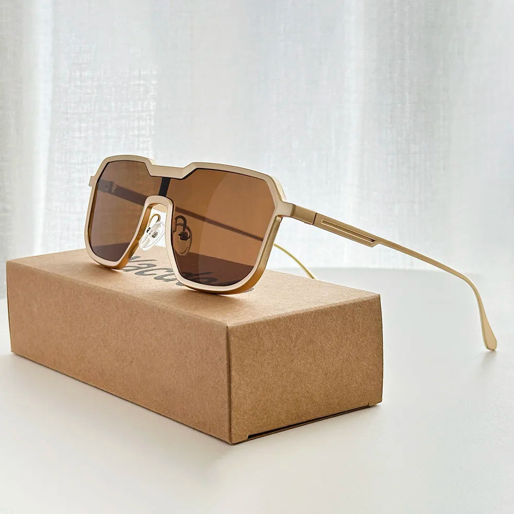 Vintage Steampunk Sunglasses With UV400 Protection