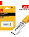 KODAK 2.0 USB Flash Drive 128GB 64GB 32GB Pen Drive 128gb 64gb USB Memory Stick 32gb Pen Flash Drive For Micro PC