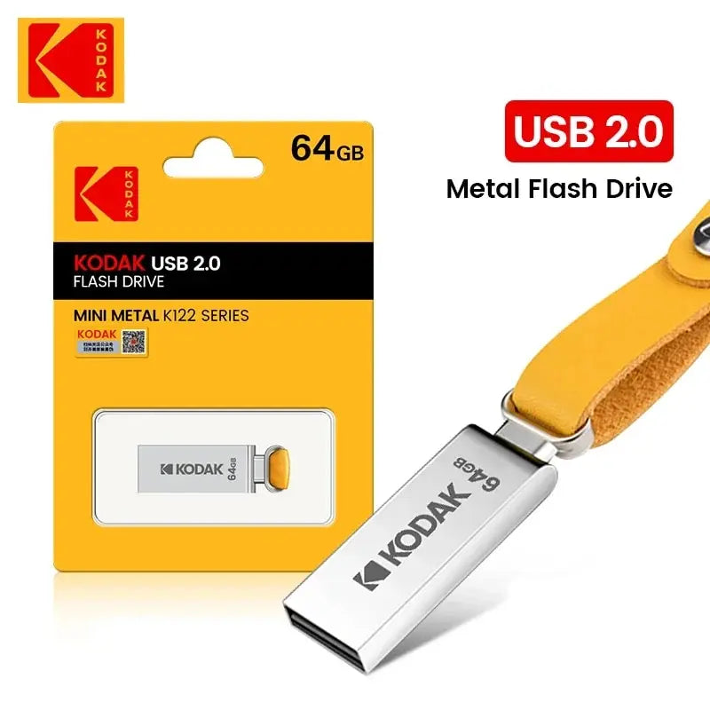 KODAK 2.0 USB Flash Drive 128GB 64GB 32GB Pen Drive 128gb 64gb USB Memory Stick 32gb Pen Flash Drive For Micro PC