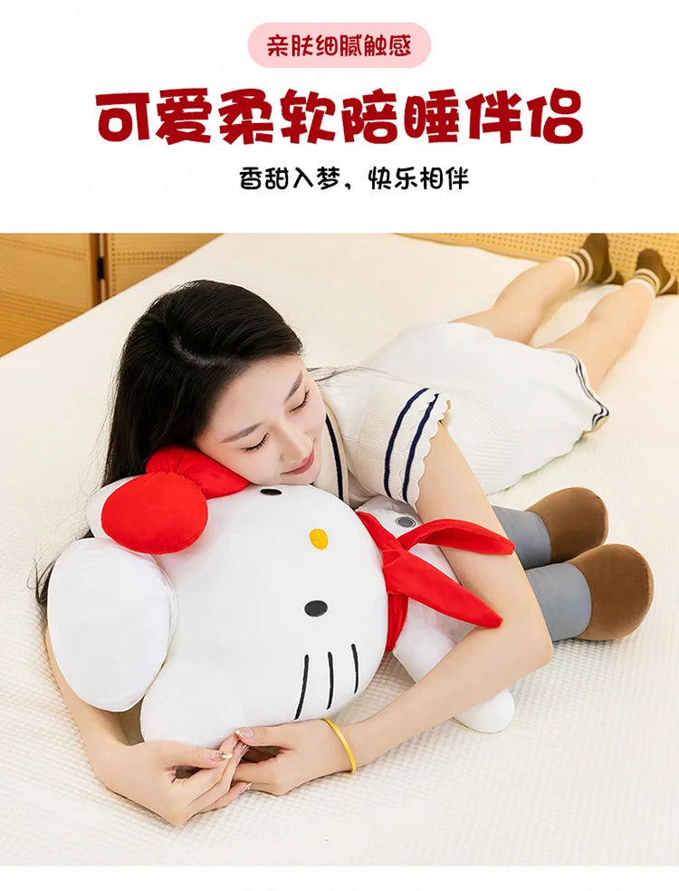 Cute Cat Character Plush Stuffed Doll Pillow Toy