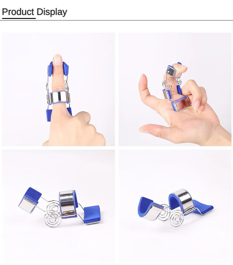 Finger Joints Training Splint Finger Contractures Stroke Knuckle Recovery Orthosis Rehabilitation Exercise Support Health Care