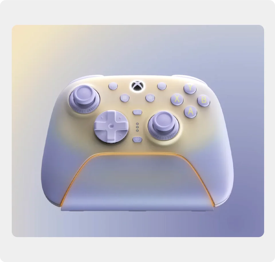 Wireless Gaming Controller with Adjustable TMR Joysticks for Xbox and PC Lavender