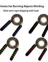 Jump Rope Adjustable Steel Skipping Rope Rapid Speed Jumping Rope Foam Handle Exercise Fitness Home Gym