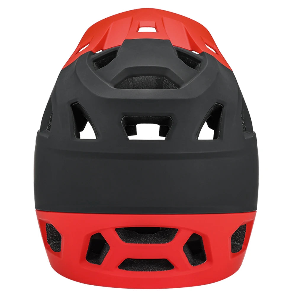 Full Face Mountain Bike Helmet Adult Racing Downhill MTB Helmet for Men/Women Adult Mountain Bike Helmet with Visor Over 31 Vent
