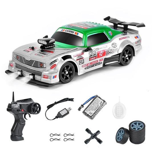 AE86 RC Drift Car 1 to 16 Scale 4WD High Speed Racing Car With Light And Spray