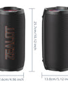 50W Portable Super Subwoofer Portable Speaker Home Outdoor Waterproof Column Bluetooth Speaker Sound Box