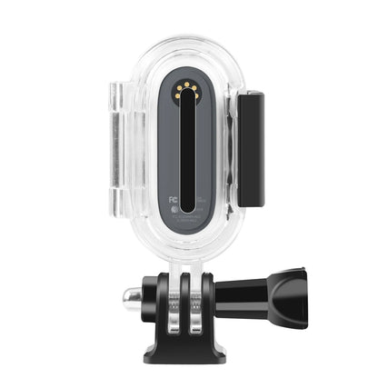 30m Underwater Waterproof Housing Protective Case for Insta360 GO 2, with Base Adapter & Screw (Transparent)