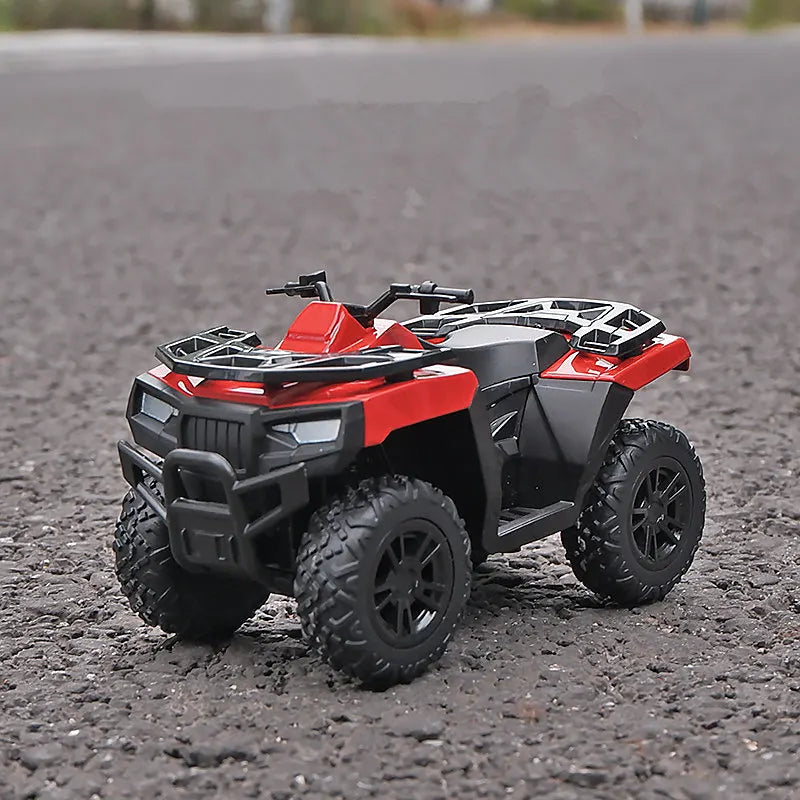 Diecast ATV All Terrain Off Road Motorcycle Model 1 to 36 Scale