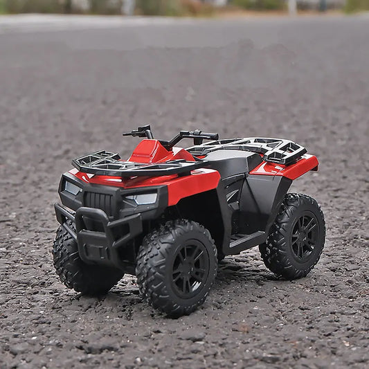 Diecast ATV All Terrain Off Road Motorcycle Model 1 to 36 Scale