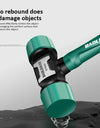 Rubber Hammer Transformable Multifunctional High Resilience Rubber Hammer Anti-vibration and Non-slip Professional Work Tools