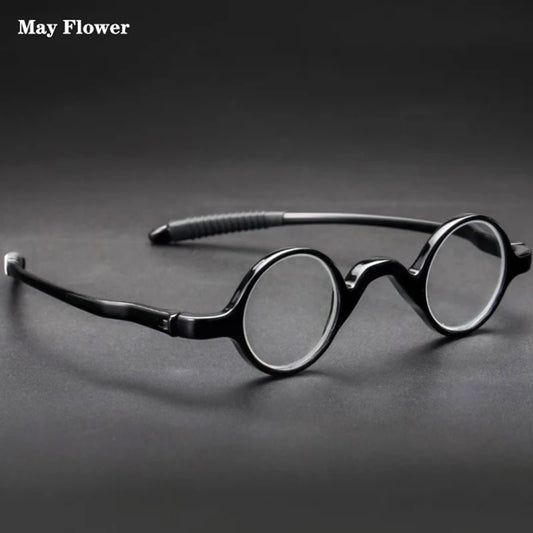 Retro TR90 Reading Glasses with Tiny Round Frame for Men and Women