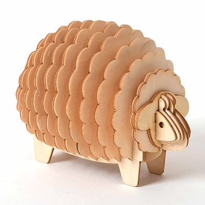 3D Wooden Puzzle Toys for  Adults Teens Animal Assembly Kit Decoration Animal Puzzle Games Home Office Creative Ornament