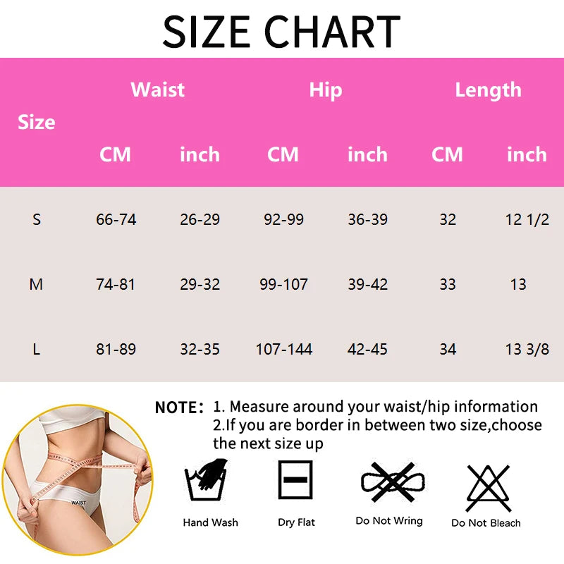 Tummy Control Panties Women Shapewear Slimming Waist Butt Lifter Briefs High Wast Compression Flat Belly Underwear 3PCS/Pack