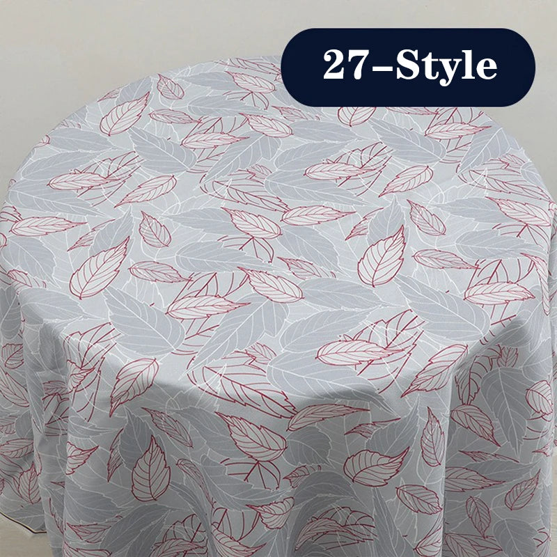 1M/2M/3M 30colors plant floral print canvas fabric for Home textile DIY sewing tent tablecloth, luggage bags Cloth by the meter