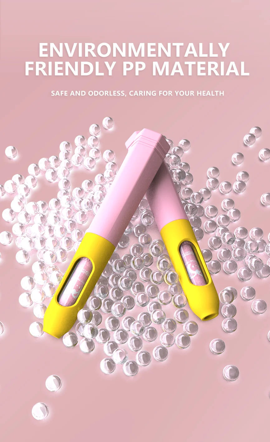 Jump Rope 2.3m for Fitness and Exercise – Skipping Rope for Cardio, Boxing, and Weight Loss – Speed Rope perfect for Men & Women