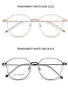 Ultra-light Fashion Flexible TR90 Eyewear Men Retro Round Decorative Optical Prescription Eyeglasses Frame