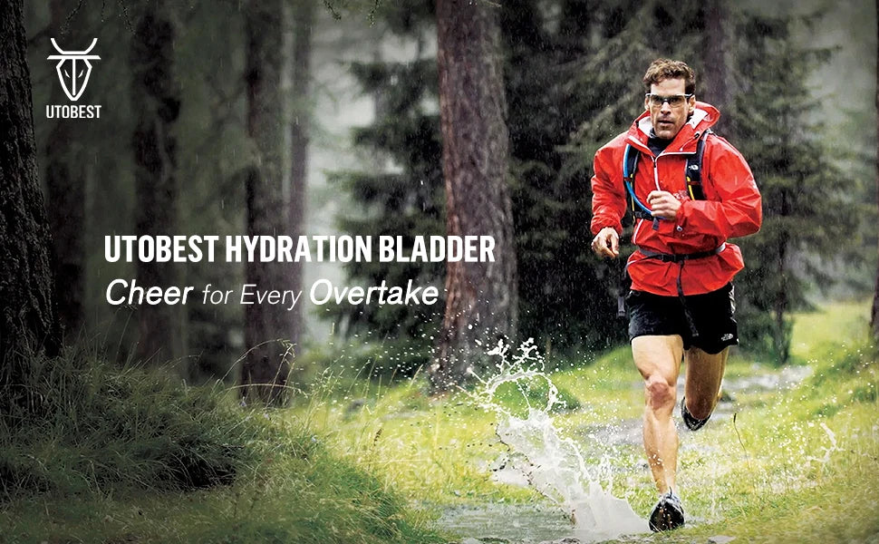 1.5L/2L/3L Water Bladder Hydration Pack Reserevoir TPU Water Bag for Camping Cycling Running Hiking