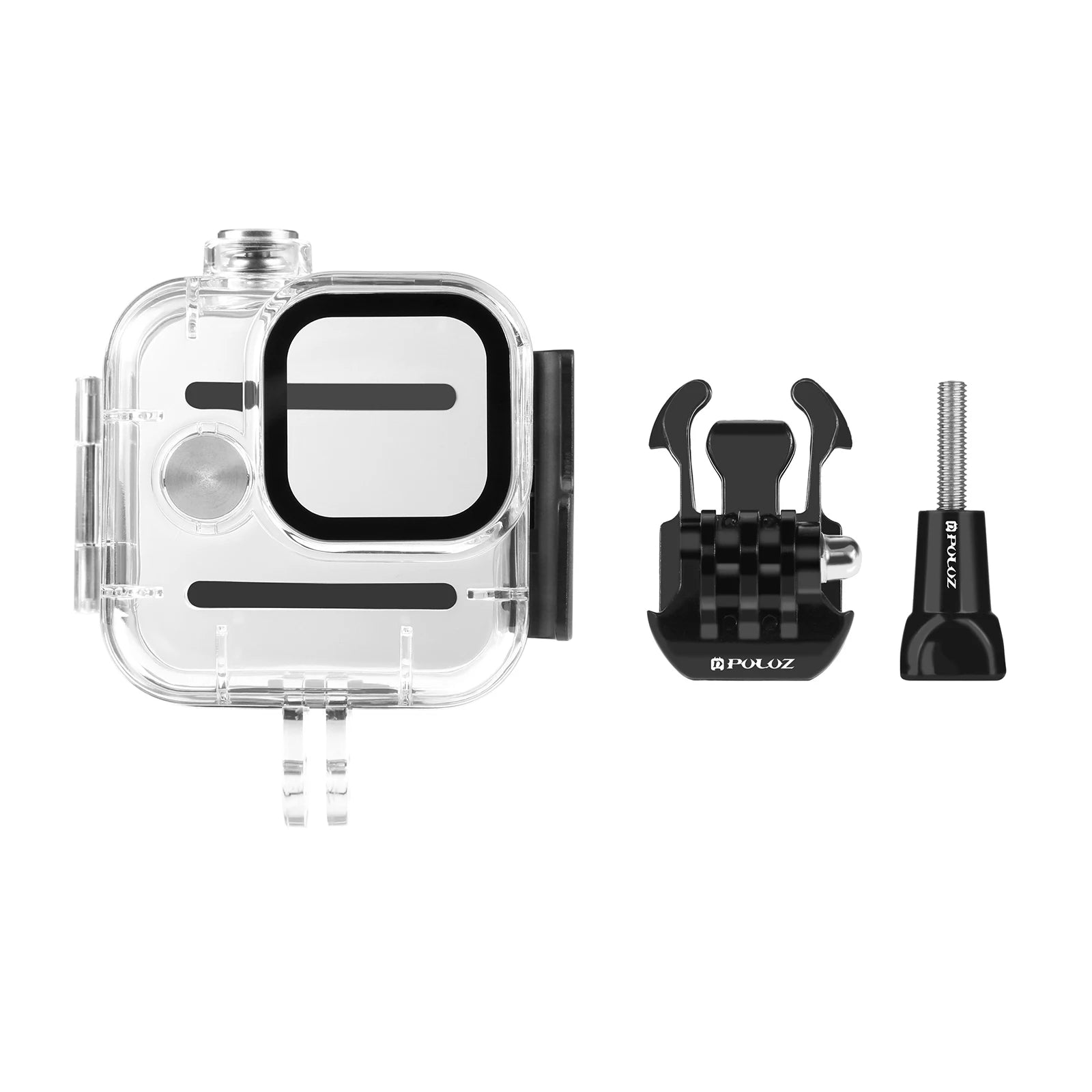 40m for GoPro Hero11 Black Mini Waterproof Housing Protective Case with Buckle Basic Mount & Screw