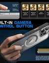 For iPhone 16 Pro Max Case with Camera Control Capture Button UB Mag Slim Shockproof Magnetic MagSafe Phone Case Cover