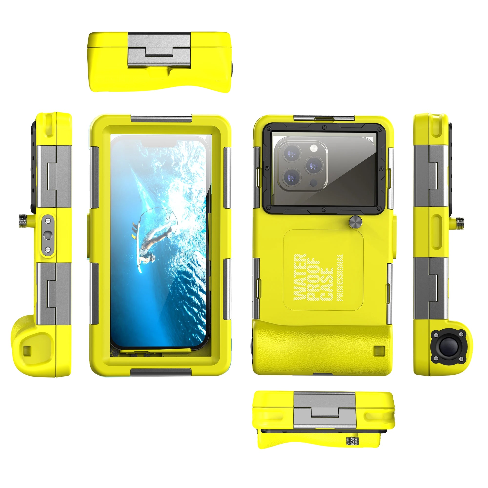 multicolor IP68 standard 15M/50ft diving/swimming photography professional diving waterproof Phone Case