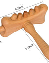 1 PC Wood Massage Stick Wooden Therapy Massage Tools, Home Gua Sha Lymphatic Drainage Tool,Relief Muscle Soreness Anti Cellulite