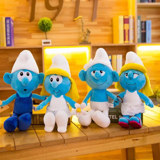 Cartoon Smurf Plush Stuffed Doll