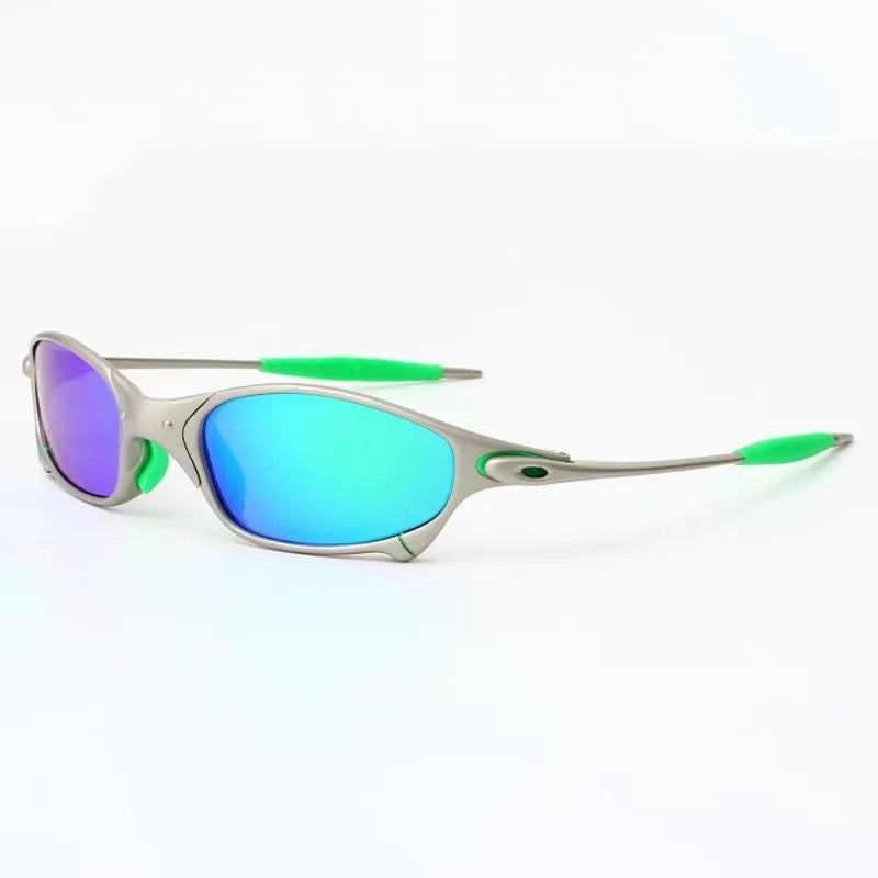 Polarized Sunglasses Cycling Glasses UV400 Fishing Sunglasses Metal Bicycle Goggles Cycling Eyewear Riding Glasses