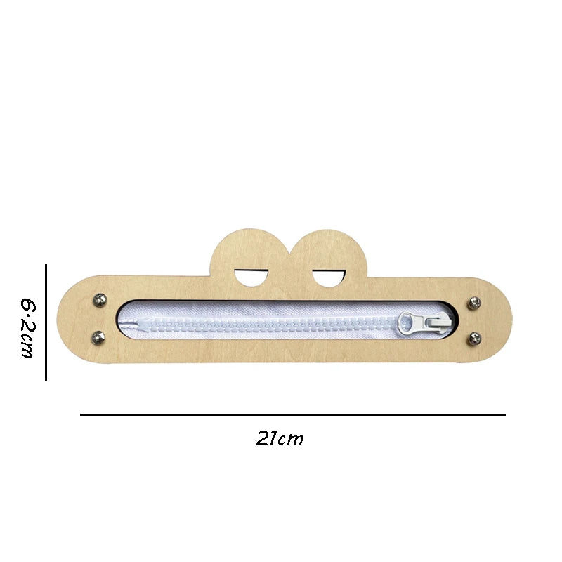 Montessori Busy Board DIY Accessories Wooden Toys Busyboard  Fine Motor Skills Activity Board Educational Toys for