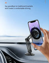 Magnetic Car Wireless Charger Stand Magnet Car Mount Fast Charging Station Phone Holder Bracket For iPhone 15 14 13 12 Pro Max