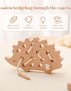 Baby Animal Threading Toys Wooden Stacking Toys Blocks Board Games Wooden Toys Baby Animal Stringing Threading Beads Toys Gift