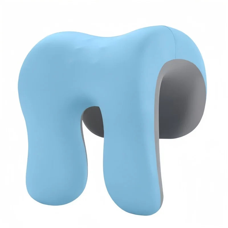 Ergonomic Nap Pillow Memory Foam Throw Pillow Chair Back Heightened Cushion Neck Support Face Down Sleeping Pillows