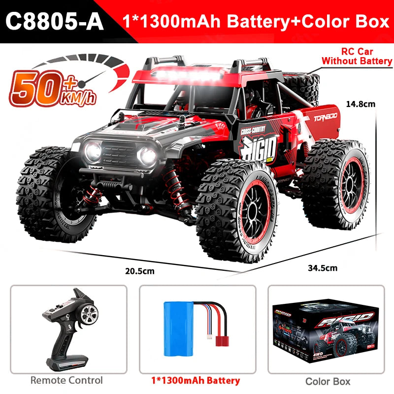 RC Car 4WD Thunder High Speed off-road vehicle Brushless four-wheel drive Thunder off-road vehicle RC Toy