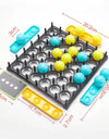 Bounce Off Game Jumping Ball Board Games for Kids 1 Set Activate Ball Game Family and Party Desktop Bouncing Toy Finger Toys
