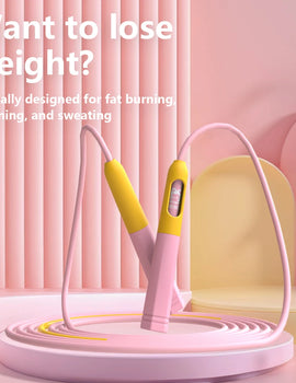 Jump Rope 2.3m for Fitness and Exercise – Skipping Rope for Cardio, Boxing, and Weight Loss – Speed Rope perfect for Men & Women