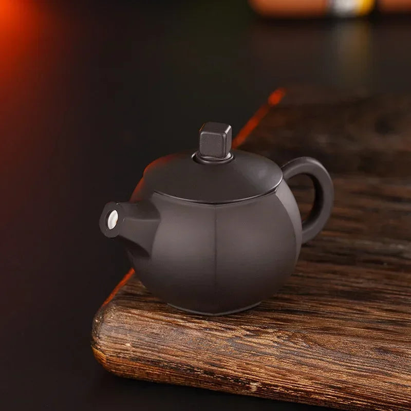 Creative Teapot Gas Lighter Adjustable Flames with Playing Inflation Windproof Red Flame Cigarette Accessories Unique Gift