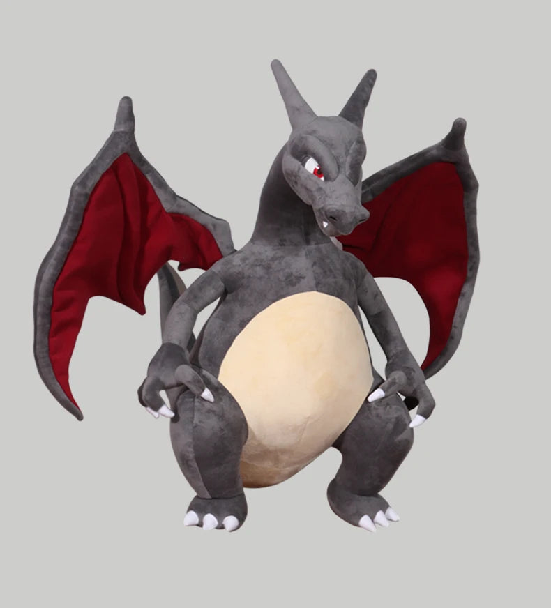 Giant Dragon Fire Monster Plush Doll Soft Anime Stuffed Toy