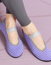 Indoor Fitness Non-slip Soft-soled Yoga Shoes Women's Rope Jumping Mute Stretching Pilates Training Shoes