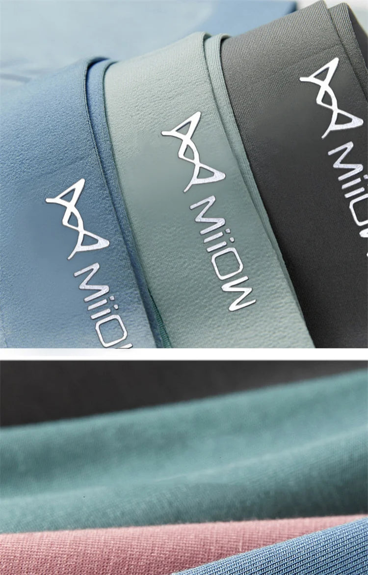 3-Pack Men’s Modal Graphene Boxer Shorts – Antibacterial Crotch, Comfortable Fit