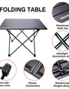 Outdoor Camping Table Ultralight Backpack Portable Folding Table High Load Carrying Hiking Beach Picnic Barbecue Durable