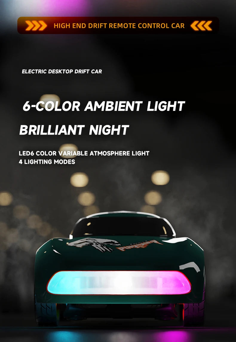 2.4G Drift Rc Car 4WD Remote Control Car Four Wheel Drive Radio Controlled Mini GTR Racing Model Boy Toy Gift