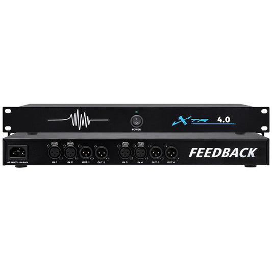 Professional Feedback Suppressor with Echo Cancellation and Anti Feedback System
